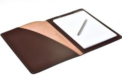 Папка под Блокнот А4 LUXE из кожи Full Grain Bologna Brown