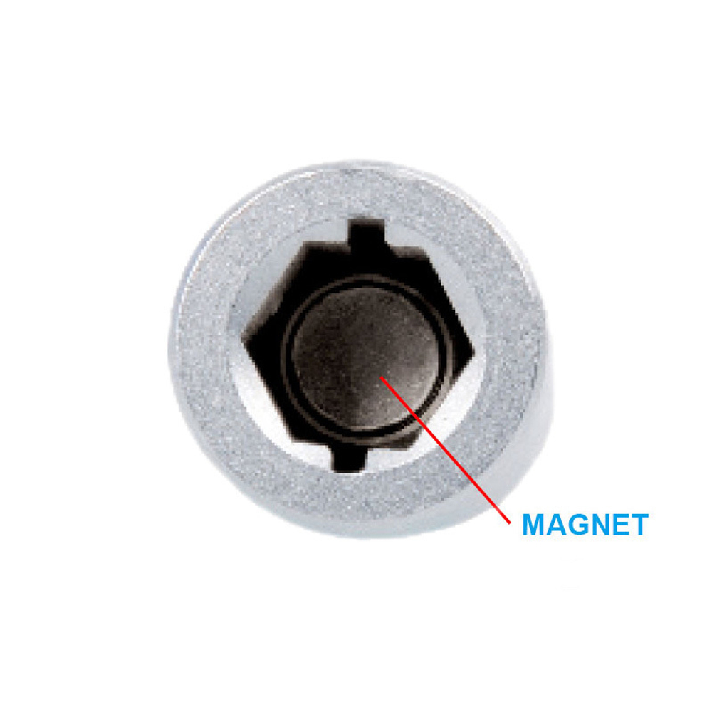 Держатель вставок (бит) 1/4&quot;&gt;1/4&quot; магнитный KING TONY 2142
