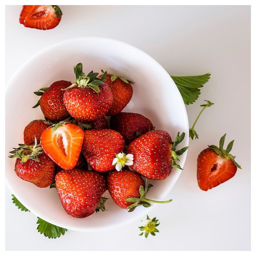 БЛОДБОК BLODBOK Ароматические свечи 30 шт, клубника/розовые, 3,5 часа