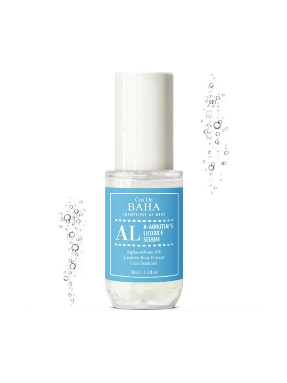 Cos de Baha Сыворотка для лица с альфа-арбутином и экстрактом лакрицы-AL Facial Serum, 30мл