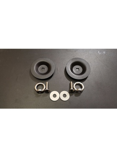 Кронштейны для крепления сэнд-траков к алюминиевому багажнику (платформе) РИФ