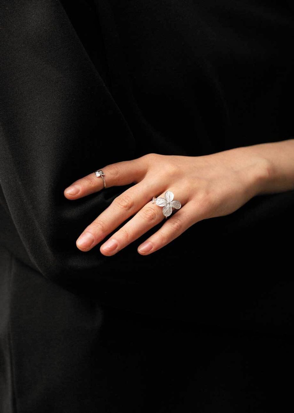 Кольцо Гортензия