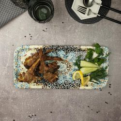 Блюдо прямоугольное 35*16 см   By Bone Innovation [1]