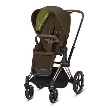 Прогулочная коляска Cybex Priam III Khaki Green Rosegold