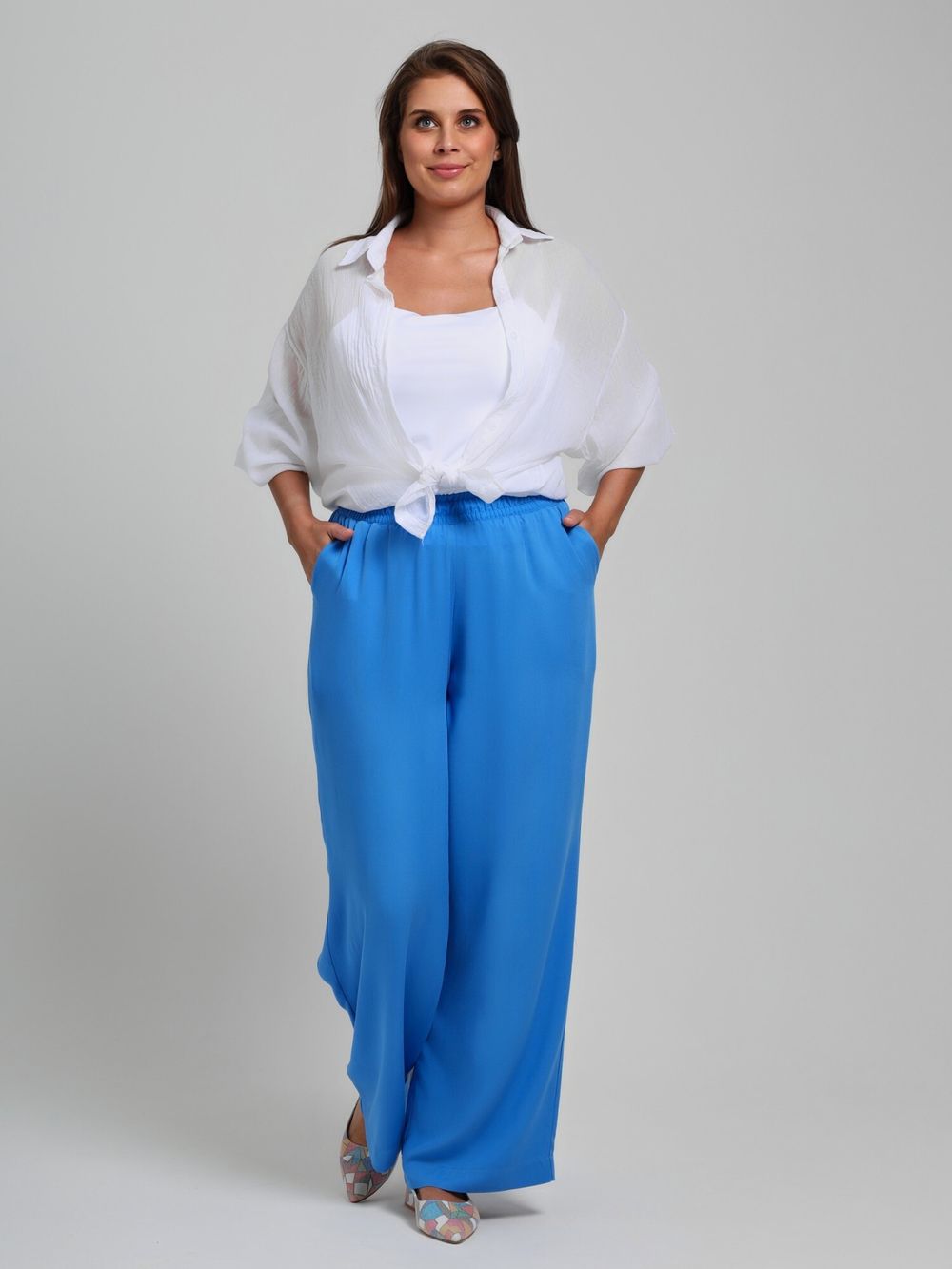 Брюки Летний драйв-1 Виотекс ГОЛУБОЙ