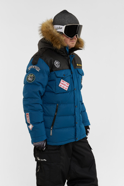 КУРТКА МУЖСКАЯ ПУХОВАЯ VIRUS BATZZILLA ARMY