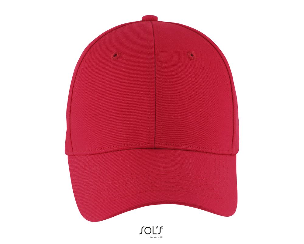 КЕПКА BLAZE С 6 КЛИНЬЯМИ Красный