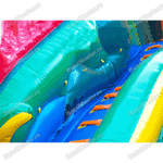 Коммерческий надувной батут-горка "Огненный дракон" 16*8*11 м