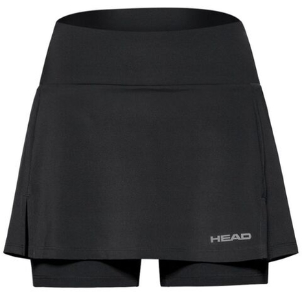 Детская теннисная юбка Head Club Basic Skort - black