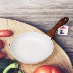 Сковорода «BAROLY» WHITE 20см индукционная с антипригарным покрытием, бакелитовая ручка