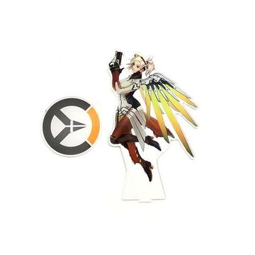 Фигурка акриловая Овервоч Overwatch Ангел Mercy