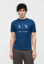 Armani Exchange Футболка с принтом - Синий