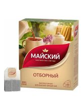 Чай черный Майский Отборный в пакетиках 100 шт x 2 уп