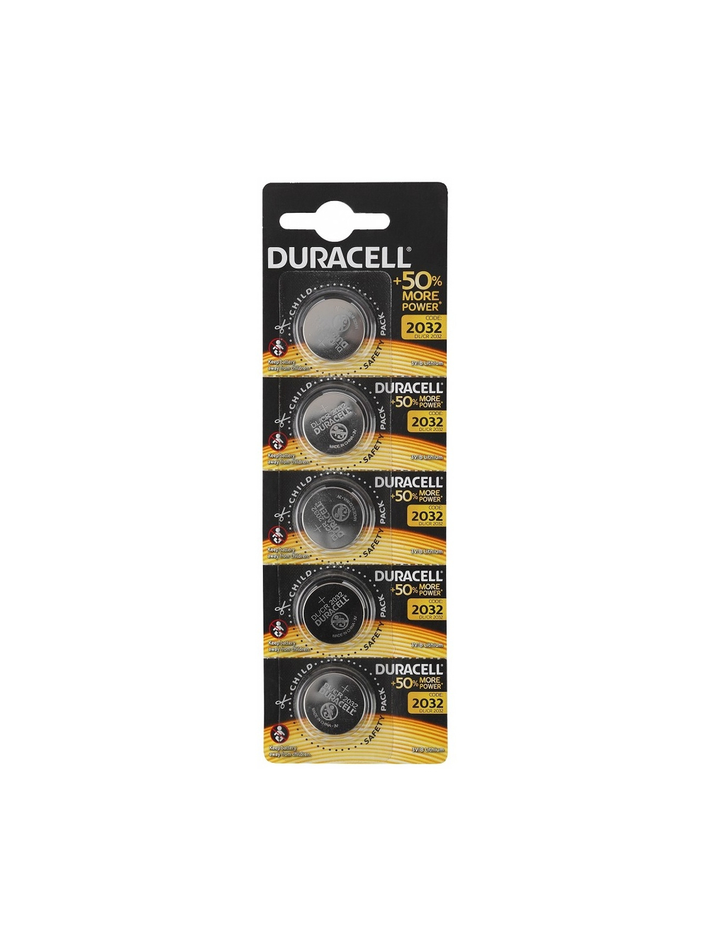Duracell CR2032/5BL (5 шт. в уп-ке)
