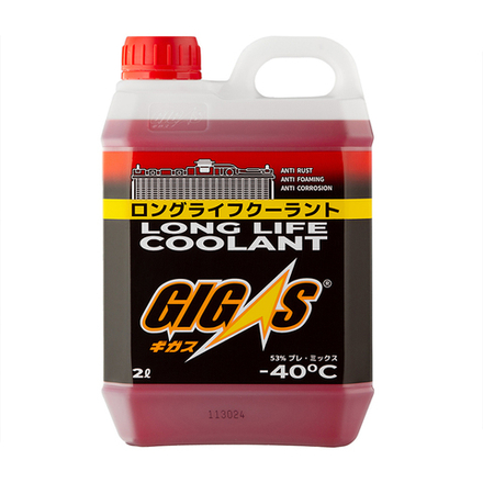 Антифриз GIGAS LONG LIFE COOLANT -40 RED, красный, 2л