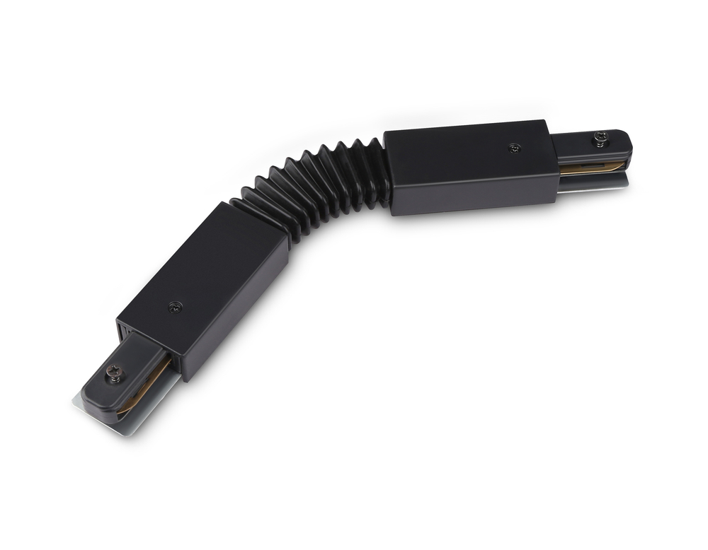 Коннектор гибкий для однофазного шинопровода Standard 220V GL7176 BK черный 285*35*20