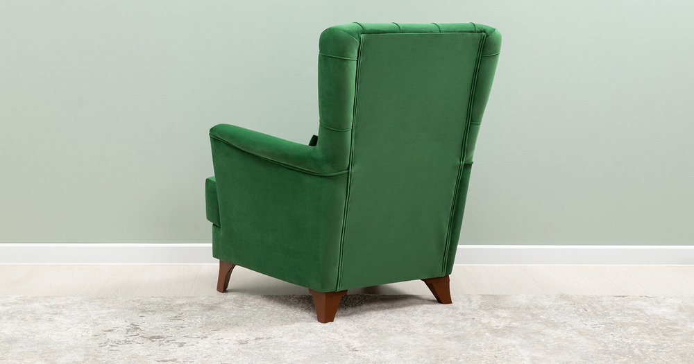 Ирис кресло для отдыха (темно-зеленый)