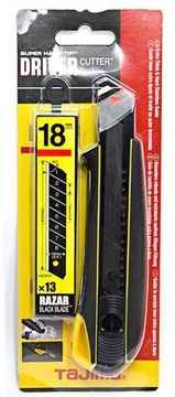 Технический нож DRIVER CUTTER с автофиксацией + 13 лезвий RB TAJIMA DC560RB13D12