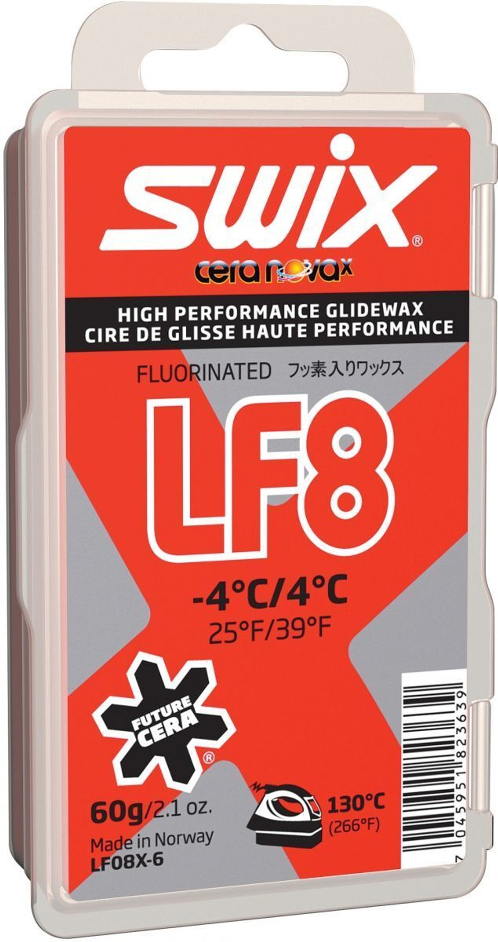 LF8X (+4°C до -4°С) Red, 60g