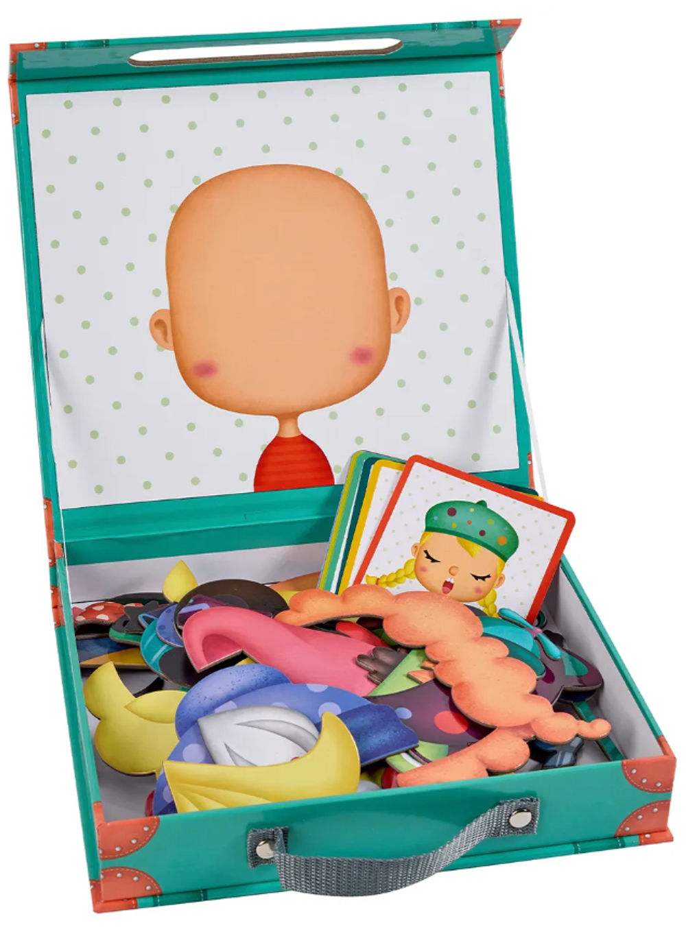 Детская головоломка "Магия магнитов", пазл "Смешное лицо"