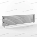 Радиатор WARMMET водяной настенный горизонтальный Cube Н (W) СЕРЫЙ RAL7040