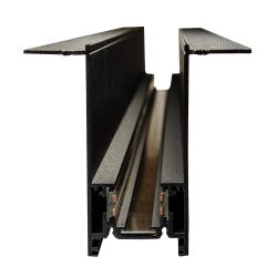 UBX-MMB4-35 BLACK 200 Шинопровод осветительный. магнитный. тип M. 2м. Встраиваемый. Черный. ТМ Uniel