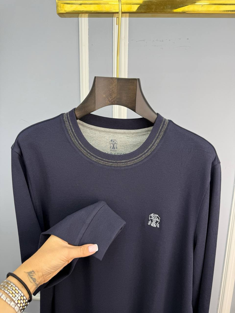 Лонгслив Brunello Cucinelli