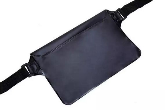 Сумка поясная Cressi герметичная Kangaroo Dry Pouch черная