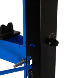Пресс гидравлический 15 тонн, напольный, с педалью, цвет синий RAL 5005 ROSSVIK