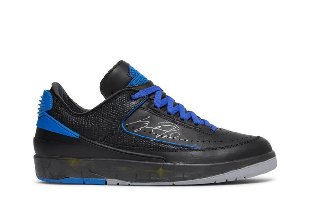 Кроссовки Off-White X Jordan Air Jordan 2 Retro Low Sp "Black And Varsity Royal"