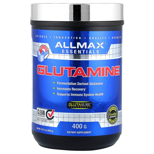 ALLMAX, Essentials, глутамин, 400 г (14,11 унции)