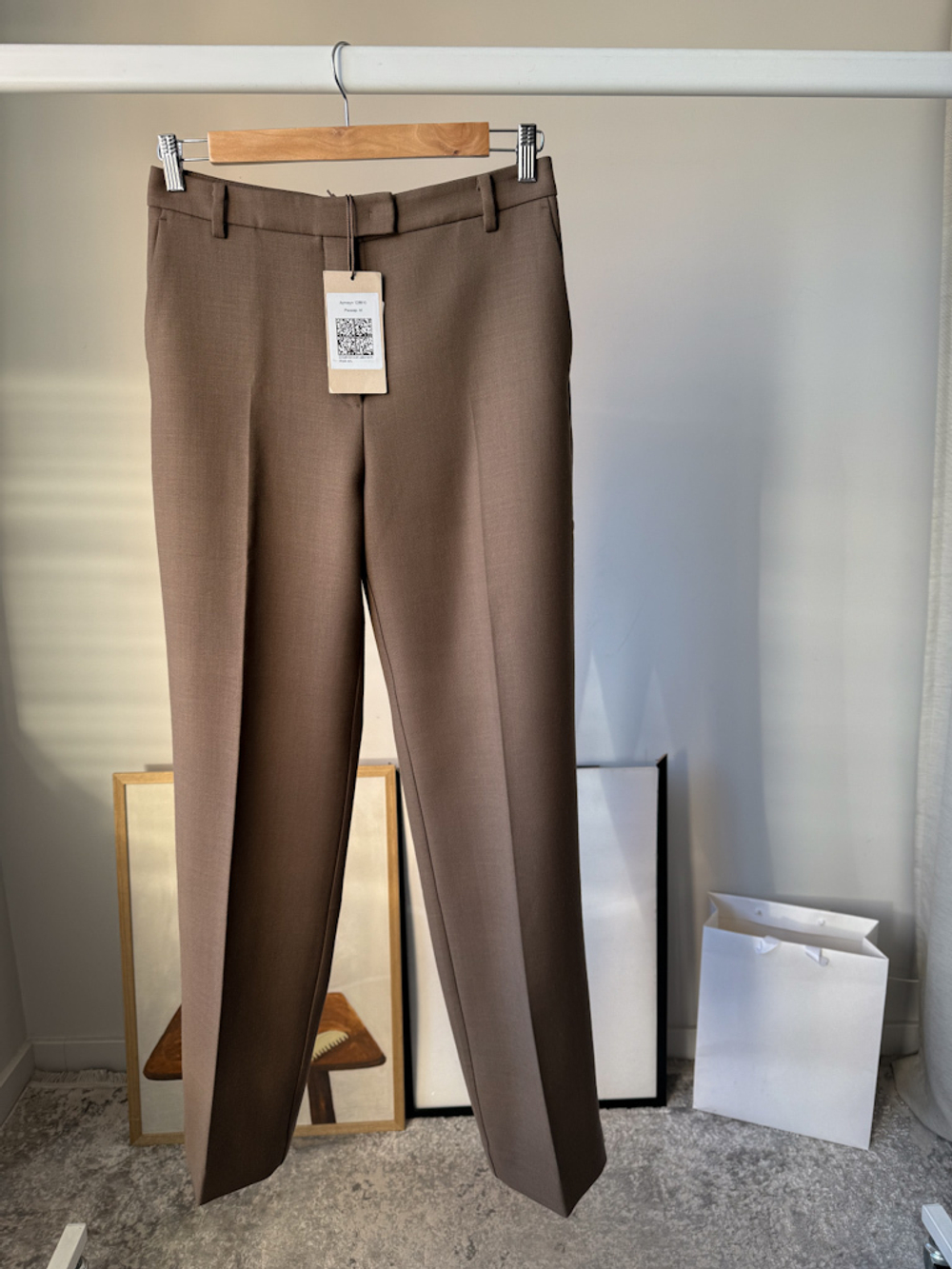 Новые шерстяные брюки 12 Storeez, M