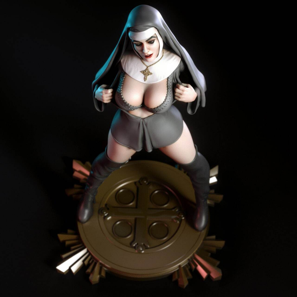 Фигурка Монахиня nsfw