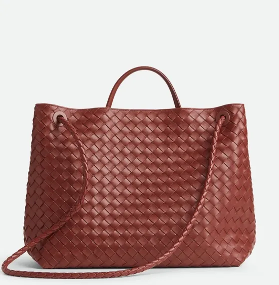 Сумка Bottega Veneta Andiamo бароло
