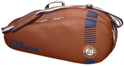 Сумка теннисная Wilson Roland Garros Team 3 PK Racket Bag - clay