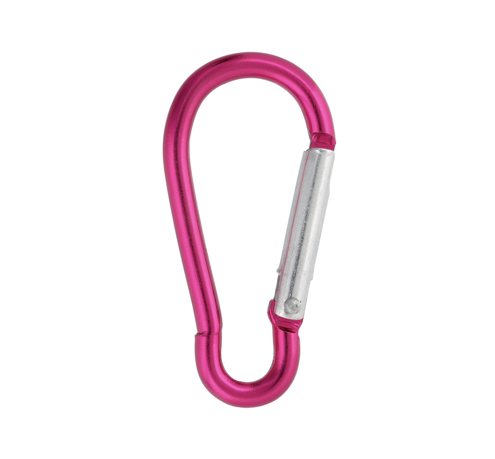 Фурнитура сумочная металл "Gamma" GH 120/18/10 Карабин 18 мм  №11 розовый