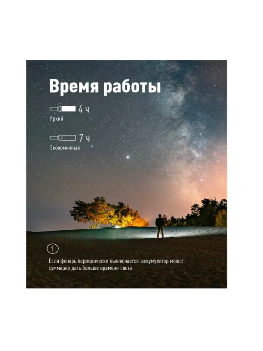 Фонарь Космос KOS111Lit аккумуляторный