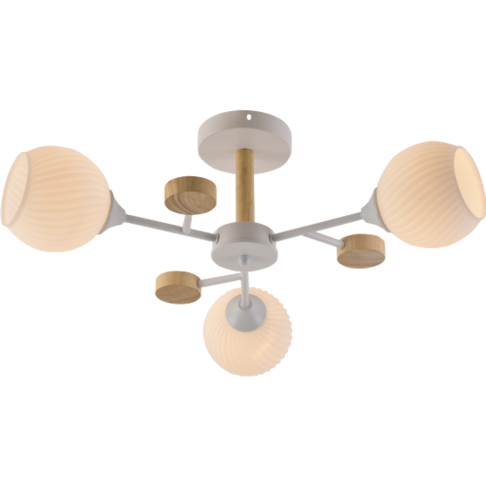 Люстра Rivoli Chiara 9180-303 3 х Е27 60 Вт модерн | Rivoli