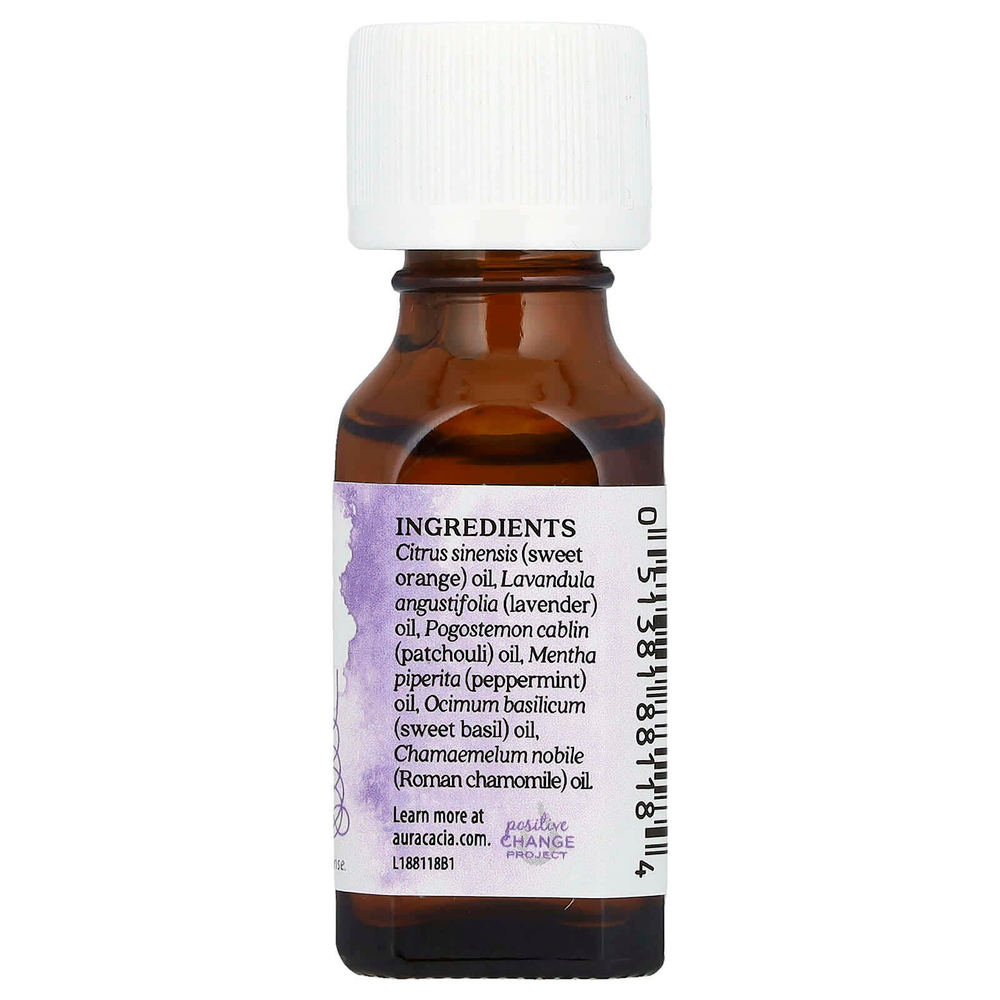 Aura Cacia, Освежающее и расслабляющее средство Chill Pill, 0.5 жидких унций (15 мл)