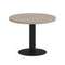 Onix Direct Стол журнальный круглый O.SJ-1 Дуб Аттик/Металл Черный 600*600*450