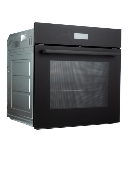 Духовой шкаф электрический встраиваемый MBO 6711W-NM (BLACK) черный нано- матовое стекло, 70л, 11 режимов, до 250 Со (MACBI)