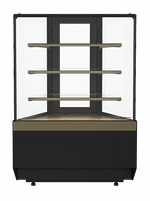 Кондитерская витрина Carboma KC70 VM 0,6-2 STANDARD открытая ПРЯМАЯ БОКОВИНА (версия 2.0) (Cube 2)