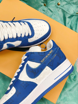 Louis Vuitton and Nike Air Force