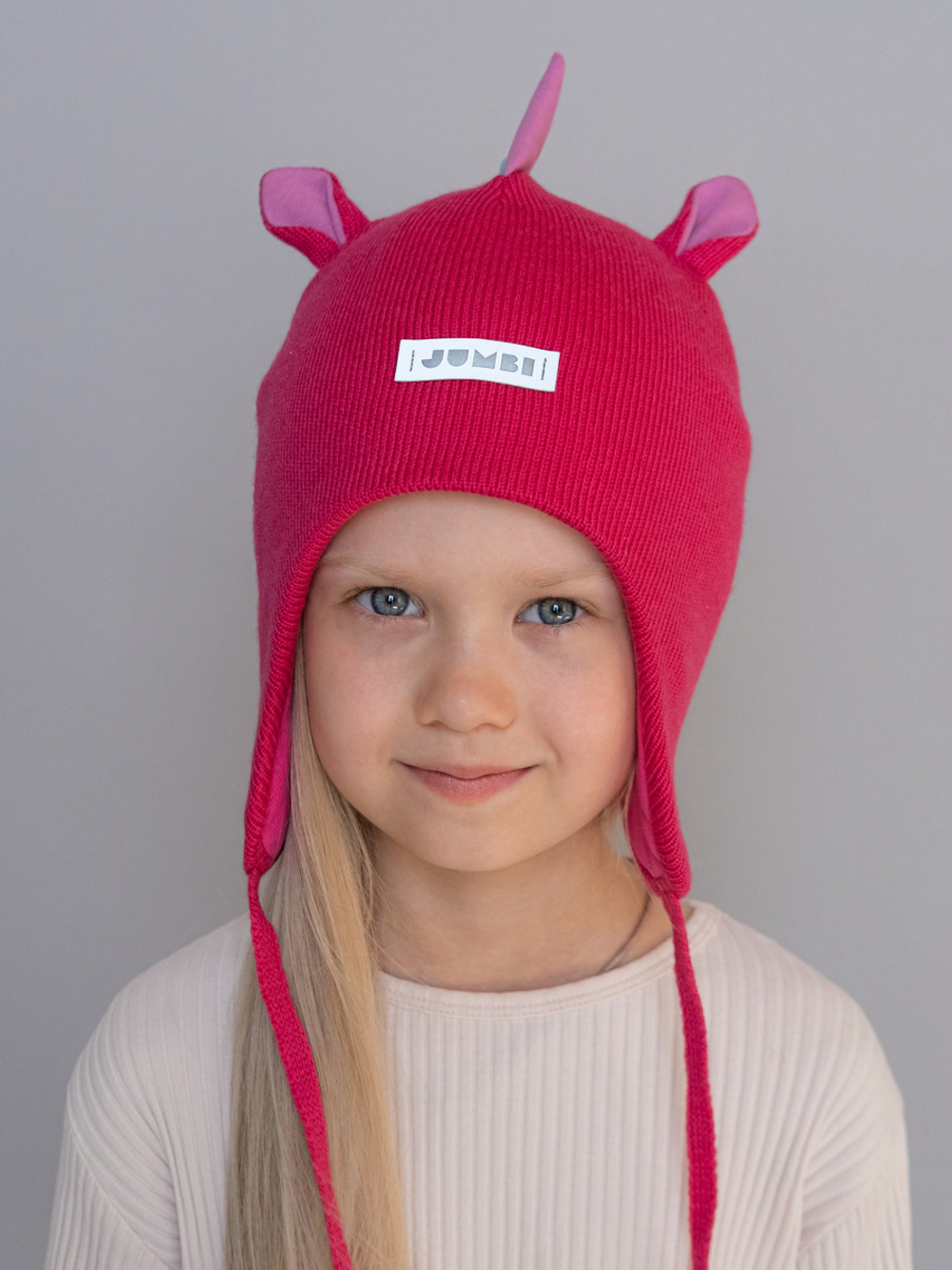 Шапка зимняя вязаная (Малина) Unic