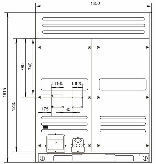 Канальный кондиционер Excon CR-01-4423 — (1)