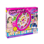 Набор для создания украшений-бусины Alingar, 365х305х40мм, "Beauty adorn set", 9 вид. бус., подвес., 2х0,6 м резинка, карт. уп.