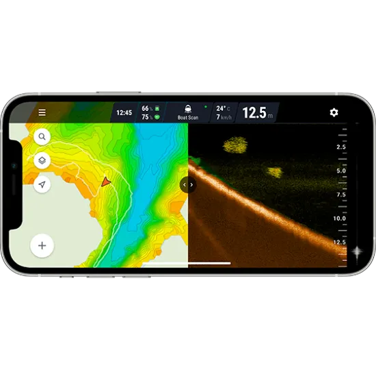 Беспроводной эхолот Deeper Smart Sonar CHIRP+ 2 (GPS)(дальность до 100м)(глубина сканир. до 100м)