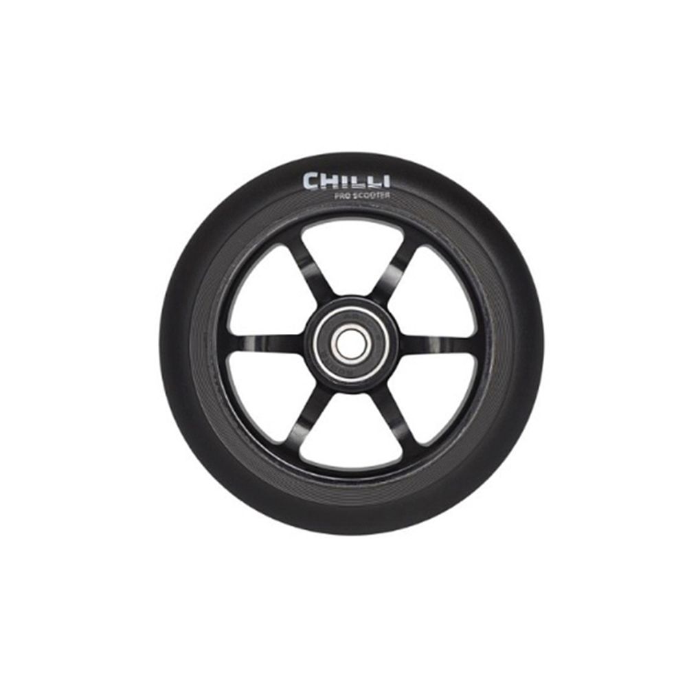 Колесо для самоката Chilli 2021 Wheel 5000 - 110 mm Black (б/р)