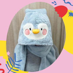 Мягкая игрушка Пингвин KiDWoW для девочек, мальчиков, малышей, детей, в подарок, для сна