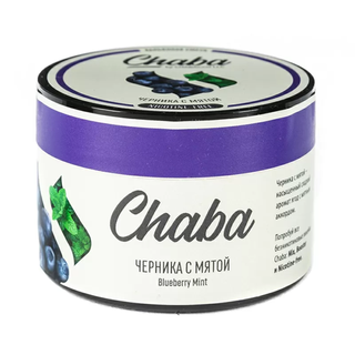 Купить Бестабачная смесь Chaba Nicotine Free - Blueberry Mint 50 г